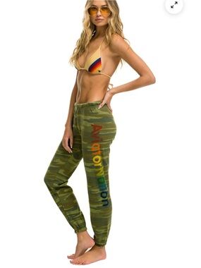 AVIATOR NATION SWEATPANTS - CAMO